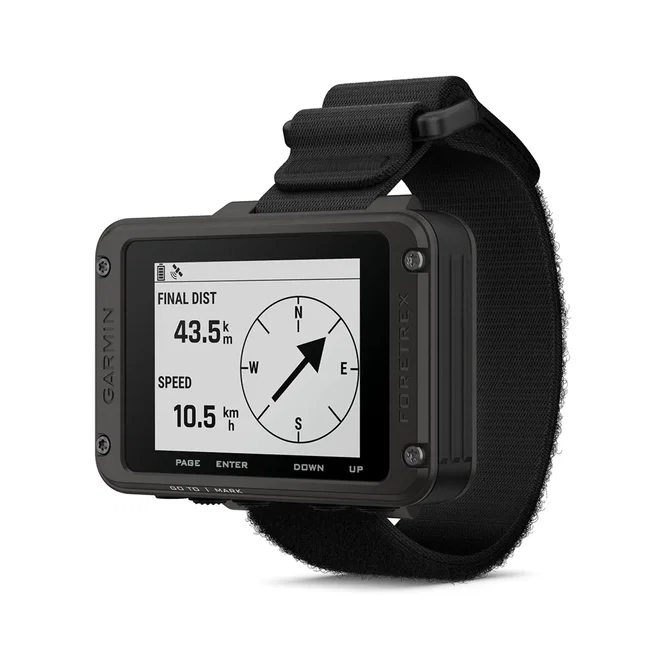 Garmin Foretrex 801 | Navigator cu GPS purtat la încheietura mâinii cu curea