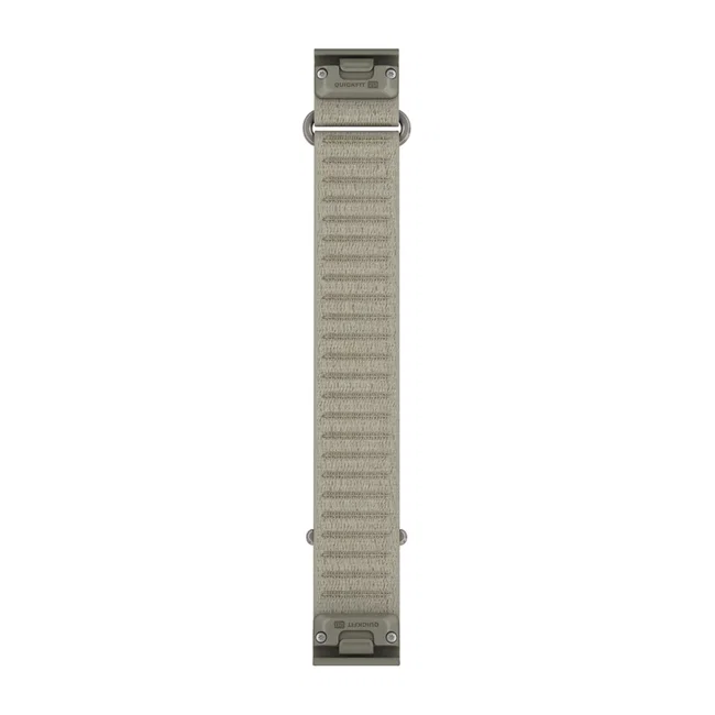 Garmin QuickFit 20 - curea textil ComfortFit Lung - gri-verde Olive Gray