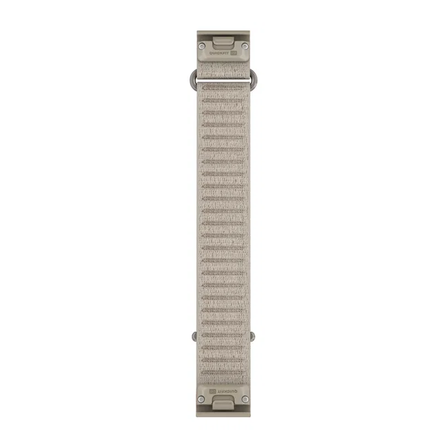 Garmin QuickFit 20 - curea textil ComfortFit Lung - gri French Gray