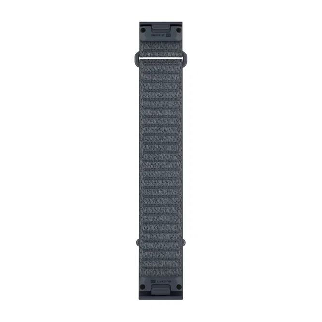 Garmin QuickFit 22 - curea textil ComfortFit Lung - albastru Blue Granite