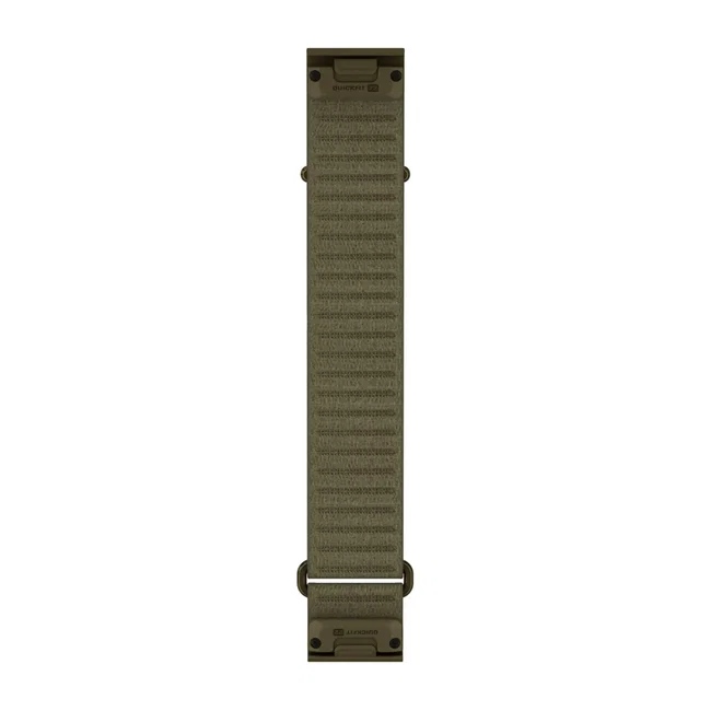 Garmin QuickFit 22 - curea textil ComfortFit Lung - verde Drab Green