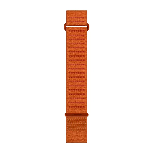 Garmin QuickFit 22 - curea textil ComfortFit Lung - portocaliu Autumn Orange