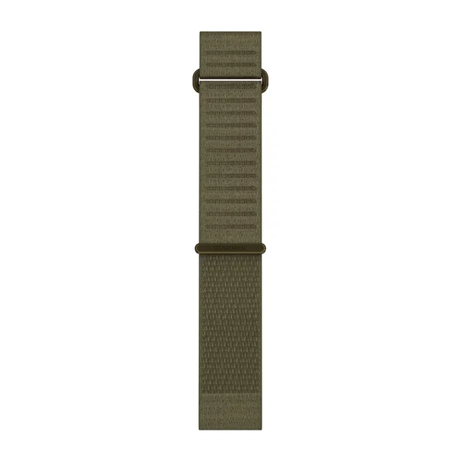 Garmin QuickFit 22 - curea textil ComfortFit Scurt - verde Drab Green
