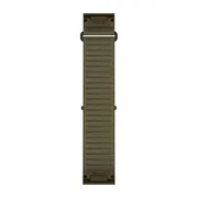 Garmin QuickFit 26 - curea textil ComfortFit Scurt - verde Drab Green
