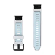Garmin QuickFit 20 - curea silicon - alb Whitestone I Ice Blue