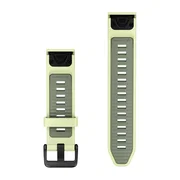 Garmin QuickFit 20 - curea silicon - galben Citron I Willow