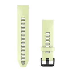 Garmin QuickFit 20 - curea silicon - galben Citron I Willow