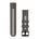 Garmin QuickFit 22 - curea silicon - gri Pebble Gray I Silver Gray