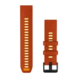 Garmin QuickFit 22 - curea silicon - portocaliu Autumn Orange I Spark Orange