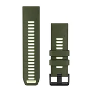 Garmin QuickFit 26 - curea silicon - verde Olive Drab I Citron