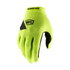 Mănuși ciclism 100% Ridecamp Women's - Fluo Yellow/Black