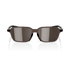 Ochelari de soare 100% Legere Trap - Matte Black / HiPER Silver Mirror Lens
