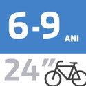 Biciclete copii 6-9 ani 24 inch
