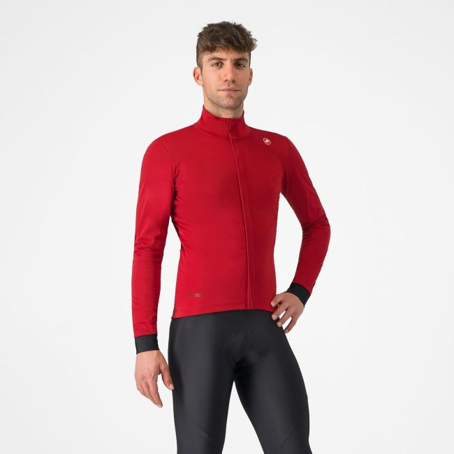 Castelli Castelli - jacheta ciclism 4-14 gr C - Salto -  Rosu Pro