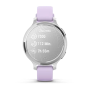 Garmin - Lily 2 Active - Argintiu, curea de silicon Purple Jasmina