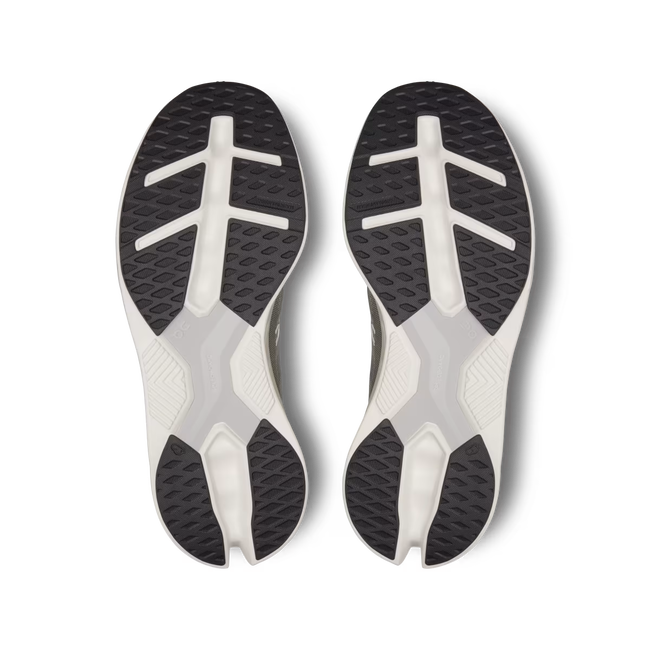On - pantofi alergare - Cloudeclipse W - alb argintiu Alloy | White