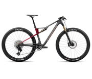 Bicicletă MTB XC full suspension Orbea OIZ M-TEAM AXS - Diamond Carbon View (Matt) | Cherry Red (Gloss)