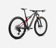 Bicicletă MTB XC full suspension Orbea OIZ M-TEAM AXS - Diamond Carbon View (Matt) | Cherry Red (Gloss)