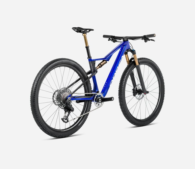 Bicicletă MTB XC full suspension Orbea OIZ M-TEAM FACTORY - Cobalt Blue (Gloss) | Carbon Raw (Matt)