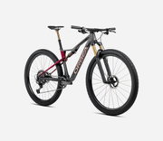 Bicicletă MTB XC full suspension Orbea OIZ M-TEAM FACTORY - Diamond Carbon View (Matt) | Cherry Red (Gloss)