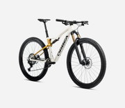 Bicicletă MTB XC full suspension Orbea OIZ M10 - Ivory White (Gloss) | Bumblebee Yellow (Matt)