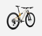 Bicicletă MTB XC full suspension Orbea OIZ M10 AXS - Ivory White (Gloss) | Bumblebee Yellow (Matt)
