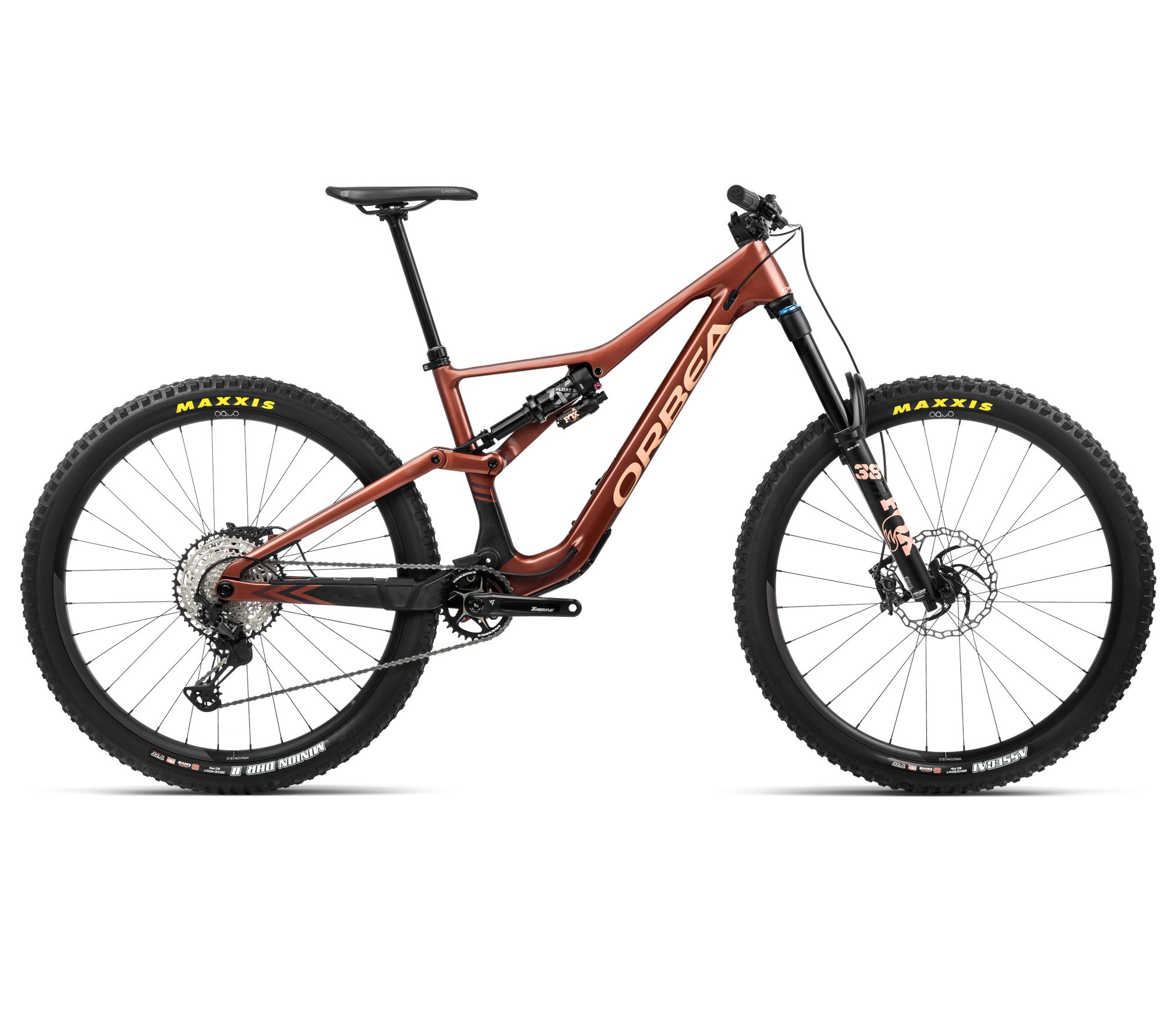 Orbea Bicicletă MTB Enduro full suspension Orbea RALLON M10 - Mars Red (Gloss) | Black (Matt)