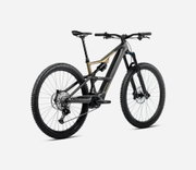 Bicicletă electrică eMTB Trail Orbea RISE LT H10 - Diamond Black | Splash Olive Green (Matt)