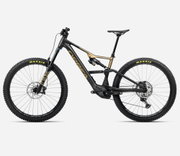 Bicicletă electrică eMTB Trail Orbea RISE LT H10 - Diamond Black | Splash Olive Green (Matt)