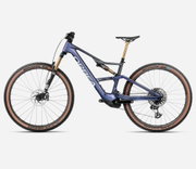 Bicicletă electrică eMTB Trail Orbea RISE SL M-LTD 420W - Tanzanite Carbon View | Carbon Raw (Matt)
