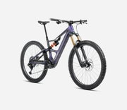 Bicicletă electrică eMTB Trail Orbea RISE SL M-LTD 420W - Tanzanite Carbon View | Carbon Raw (Matt)