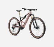 Bicicletă electrică eMTB Trail Orbea RISE SL M20 420W - Desert Rose | Carbon Raw (Matt)