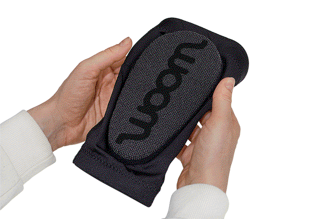 Woom - cotiere protectie ciclism pentru copii Woom Neebows - negru