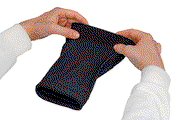Woom - cotiere protectie ciclism pentru copii Woom Neebows - negru