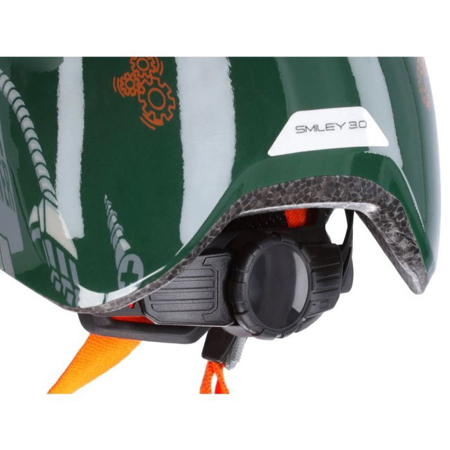 Abus - casca copii - Smiley 3.0 - Robot verde