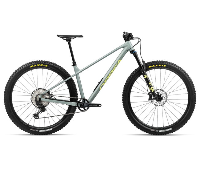 Orbea LAUFEY H-LTD Blue Stone - Spicy Lime (Gloss) - măsura S - bicicletă MTB Trail hardtail