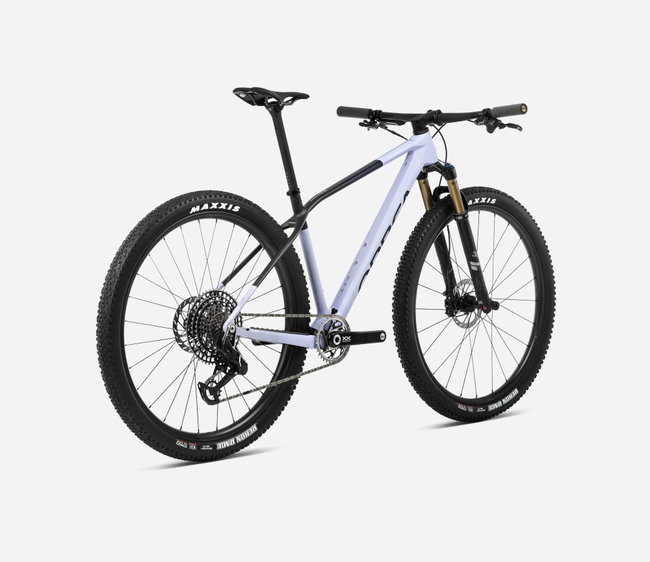 Bicicletă MTB XC hardtail Orbea ALMA M PRO - Digital Lavender (Gloss) | Carbon Raw (Matt)