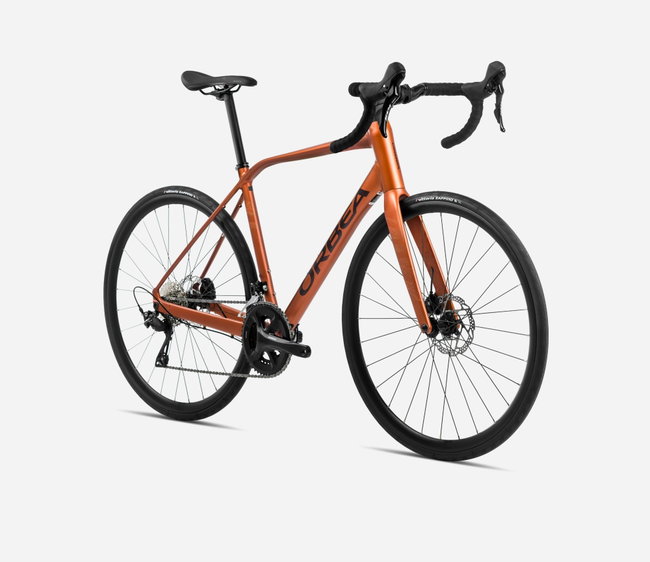 Orbea AVANT H60 Orange Candy (Matt) - Cosmic Bronze (Gloss) - măsura 49 - bicicletă șosea anduranță