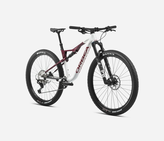 Orbea OIZ H10 White Chic- Shadow Coral (Gloss) - măsura S - bicicletă MTB XC full suspension