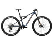 Orbea OIZ H10 Moondust Blue-Leo Orange (Matt) - măsura S - bicicletă MTB XC full suspension
