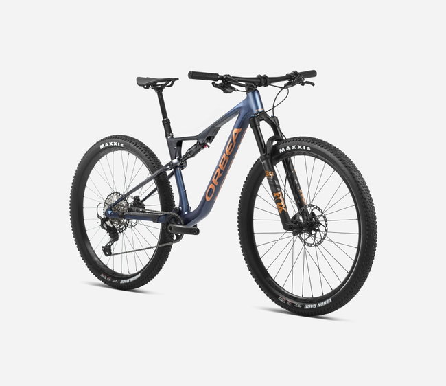 Orbea OIZ H10 Moondust Blue-Leo Orange (Matt) - măsura S - bicicletă MTB XC full suspension