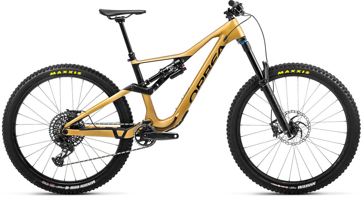 Orbea Orbea RALLON M10 Golden Sand - Black - bicicletă MTB Enduro full suspension