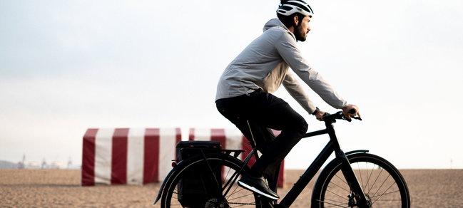 Orbea VIBE H10 MUD Night Black - măsura S - bicicletă electrică urbană