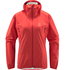 Haglöfs L.I.M Proof Jacket W – Geacă impermeabilă ultraușoară - Roșu Poppy Red