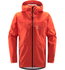 Haglöfs Touring Infinium Jacket – Geacă softshell pentru tură de schi - Roșu Habanero