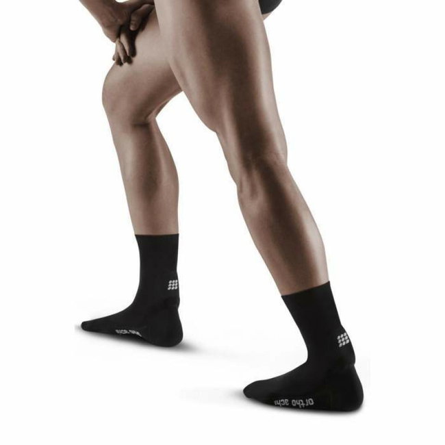 CEP - ortho calcaiul lui Ahile - Achilles Support Compression Short Socks - Negru