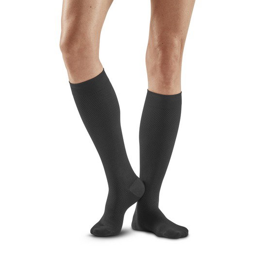 CEP - sosete compresie inalte - Business Compression Socks W - Tall v2 - Grey