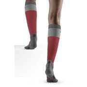 CEP - sosete compresie inalte - Hiking Light merino Socks W - Berry I Grey