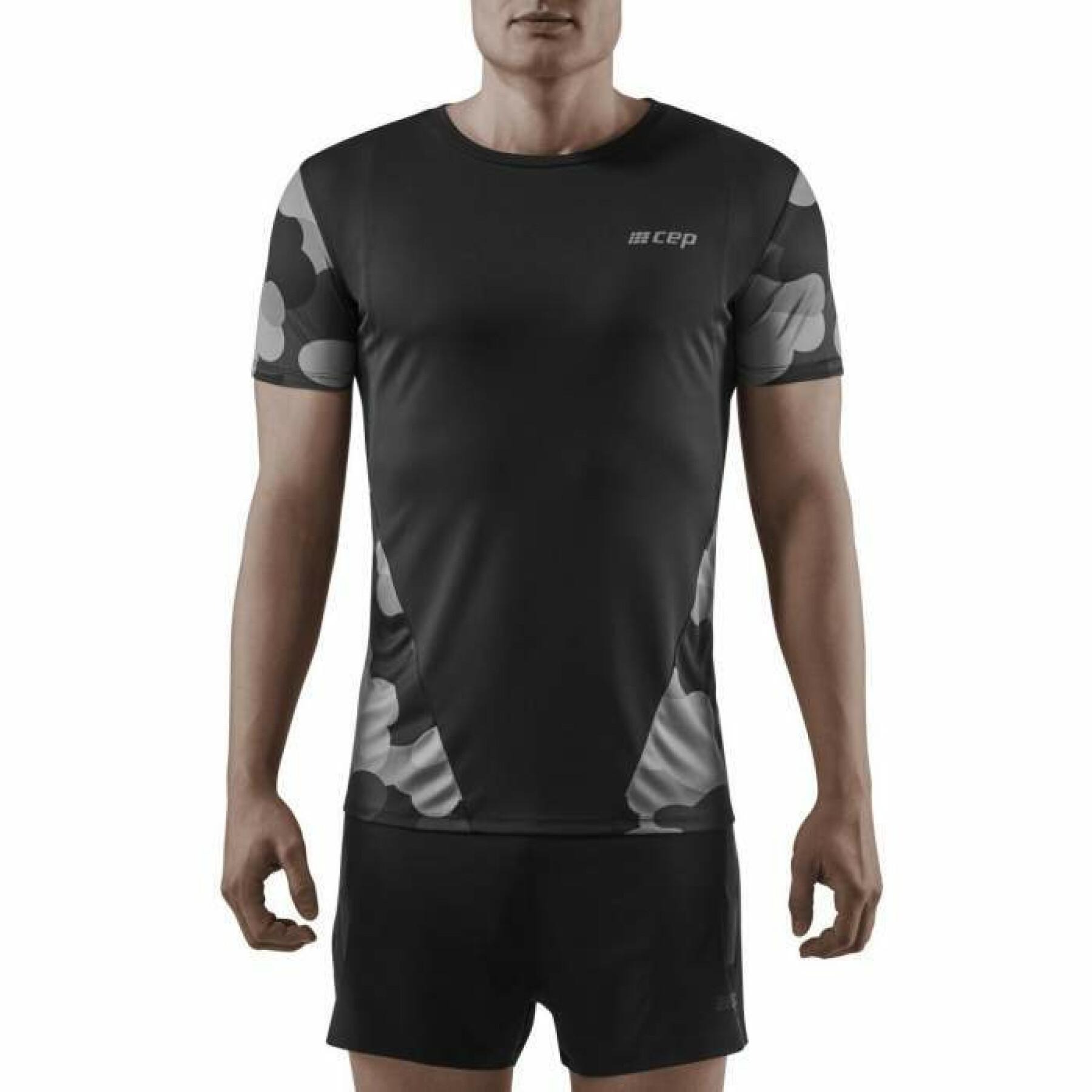 Sporting Goods CEP - tricou cu maneca scurta - Camocloud Shirt - Black I Grey