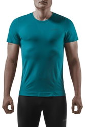 CEP - tricou pentru alergare cu maneca scurta - Run UltraLight Shirt - Petrol